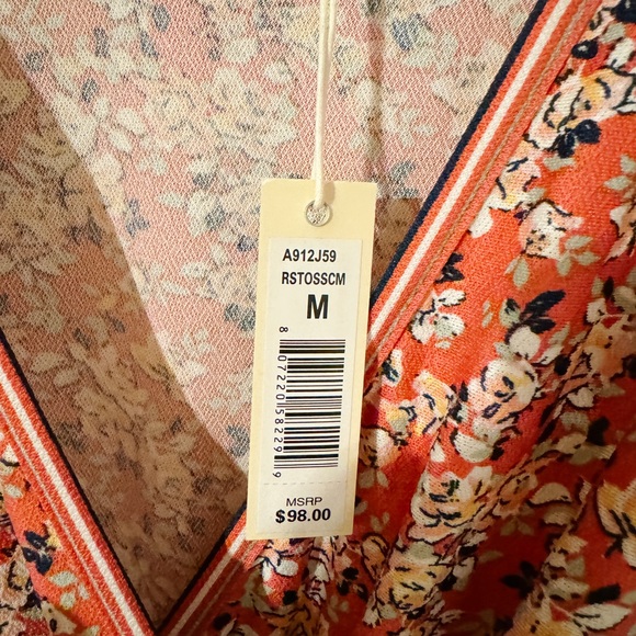 NWT Max Studio Faux Wrap Dress - Size M - Picture 2 of 3